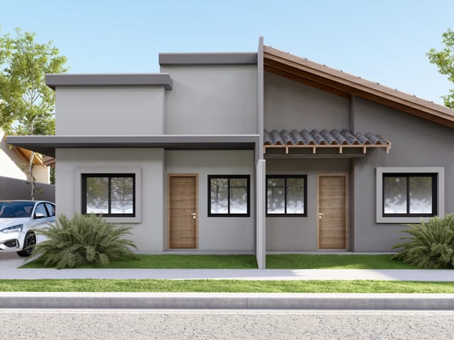 Casa com 90m² 2 quartos e 1 banheiro, à venda, no bairro Residencial Santa Rosa em Sinop