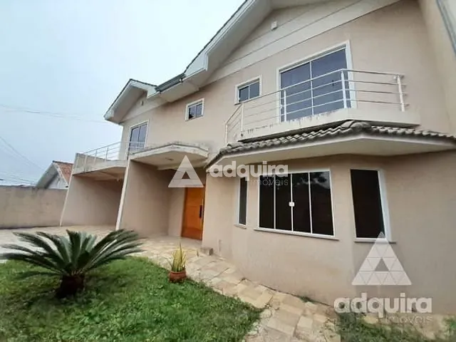Sobrado 4 quartos e 3 banheiros, à venda, no bairro Jardim Carvalho em Ponta Grossa