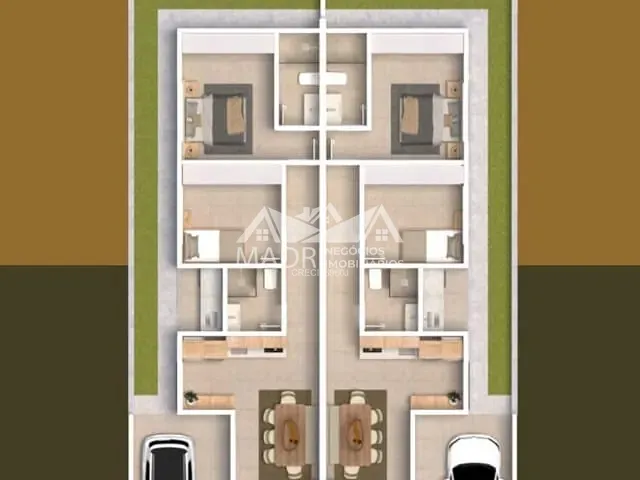 Casa 2 quartos e 1 banheiro, à venda, no bairro Serraria em São José