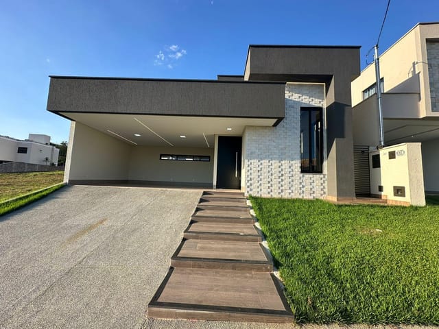 Foto do Casa - Casa em Condomínio 3 suítes 4 vaga de garagem à venda no Jardins Barcelona Senador Canedo GO. | Home Gyn Imóveis Ltda