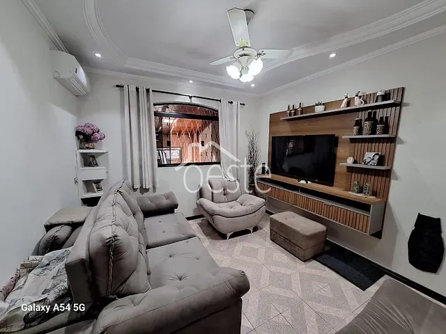Casa com 145m² 3 quartos e 2 banheiros, à venda, no bairro Jardim Santa Rita de Cássia em Santa Bárbara D'Oeste