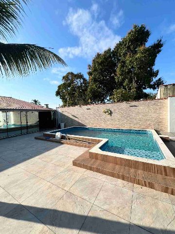 Foto do Casa - Casa com piscina para locação, Praia das Palmeiras , Caraguatatuba, SP | Área 12 imóveis