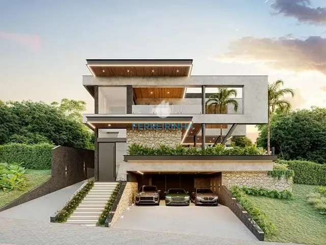 Casa com 720m² 4 quartos e 4 banheiros, à venda, no bairro Condomínio Reserva do Paratehy em São José dos Campos