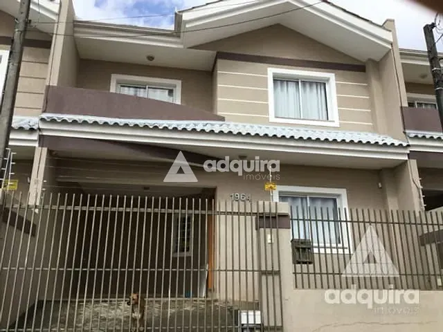 Sobrado com 140m² 3 quartos e 2 banheiros, à venda, no bairro Orfãs em Ponta Grossa