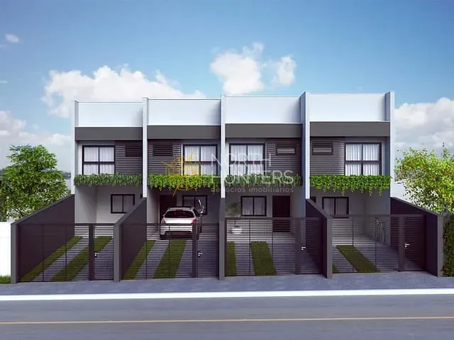 Casa com 125m² 2 quartos e 3 banheiros, à venda, no bairro Boa Vista em Joinville