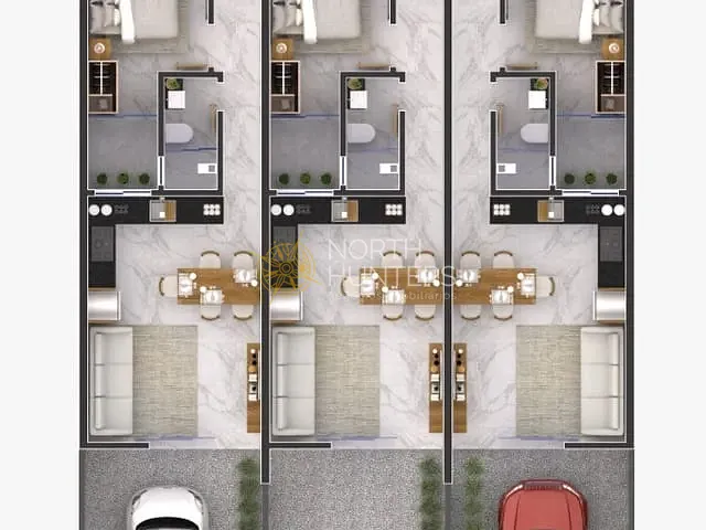 Casa com 55m² 2 quartos e 1 banheiro, à venda, no bairro Aventureiro em Joinville