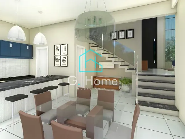 Casa com 263m² 3 quartos e 4 banheiros, à venda, no bairro Conjunto Habitacional Alexandre Urbanas em Londrina