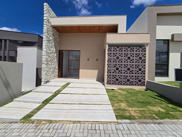 Foto do Casa - Casa com 3 dormitórios à venda, 95 m² por R$ 510.000,00 - Ecoville- Campina Grande/PB | Investlar