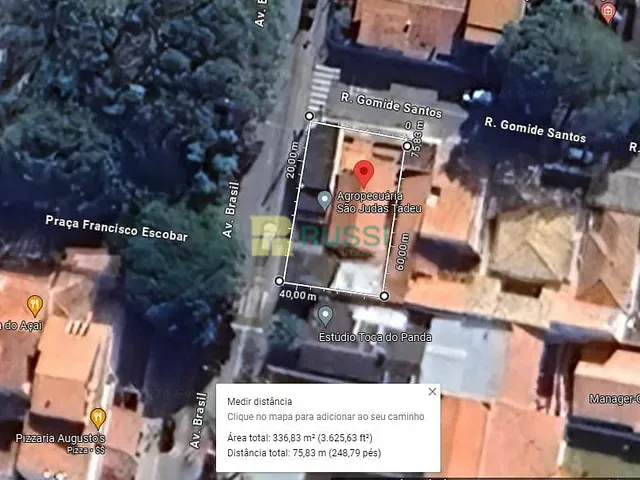 Casa com 336m² 2 quartos e 2 banheiros, à venda, no bairro Monte Castelo em São José dos Campos