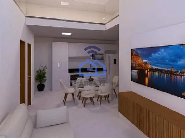 Casa com 100m² 2 quartos e 3 banheiros, à venda, no bairro Massaguaçu em Caraguatatuba
