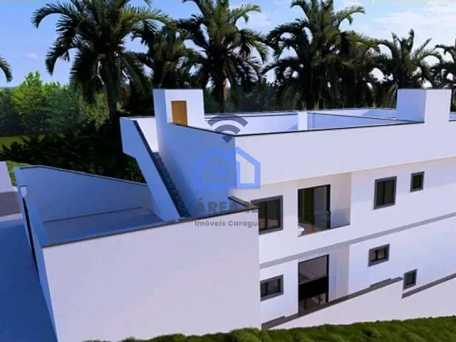 Casa com 100m² 2 quartos e 3 banheiros, à venda, no bairro Massaguaçu em Caraguatatuba