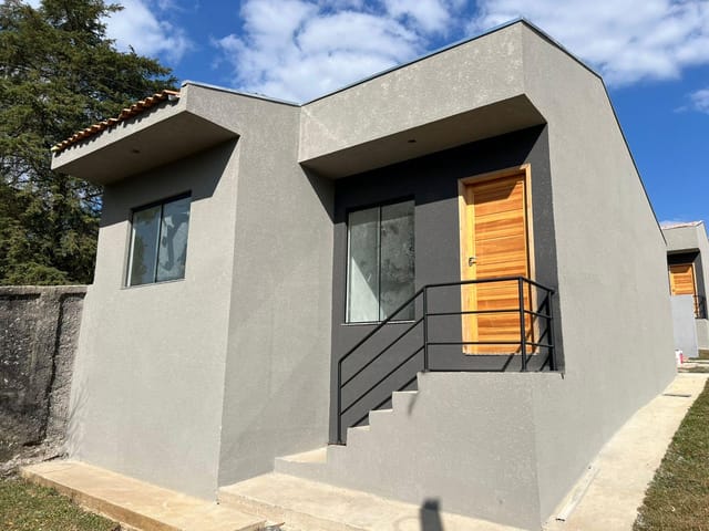 Foto do Casa - CASAS EM CONDOMÍNIO COM 03 DORMITÓRIOS LOCALIZADAS NO BAIRRO SANTA GEMA EM COLOMBO POR R$329.900,00 | Azos imóveis