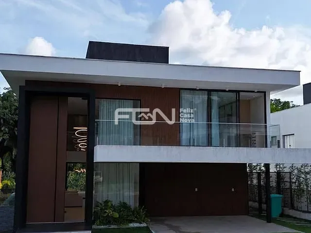 Casa 4 quartos e 4 banheiros, à venda, no bairro Alphaville (Abrantes) em Camaçari