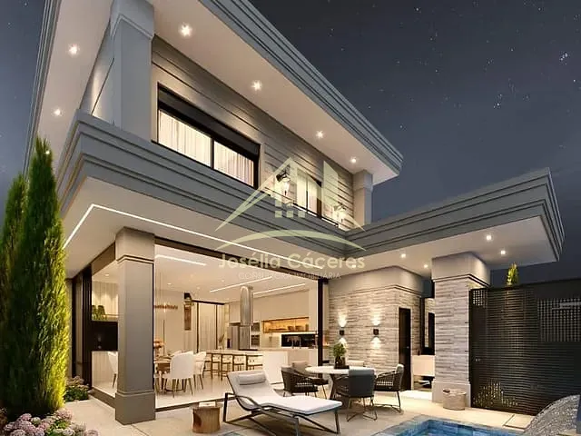 Casa com 300m² 4 quartos e 6 banheiros, à venda, no bairro Morada dos Nobres em Cuiabá
