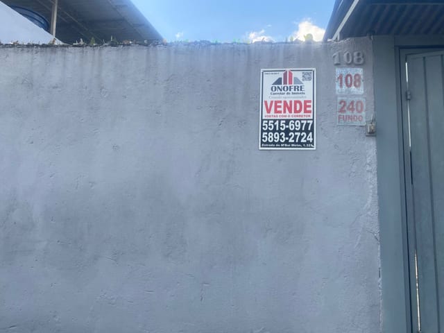 Casa 1 quarto e 1 banheiro, à venda, no bairro Vila Guiomar em São Paulo