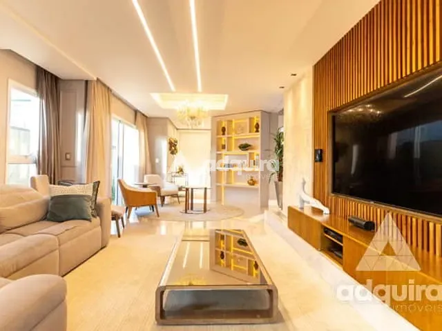 Casa com 293m² 4 quartos e 4 banheiros, à venda, no bairro Estrela em Ponta Grossa