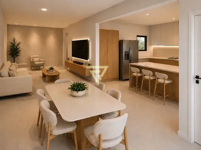 Casa com 161m² 3 quartos e 2 banheiros, à venda, no bairro Bonfim Paulista em Ribeirão Preto