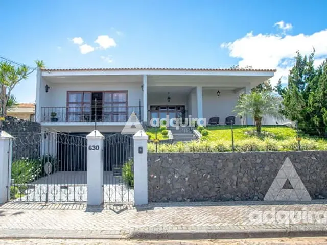 Casa com 462m² 3 quartos e 3 banheiros, à venda, no bairro Estrela em Ponta Grossa