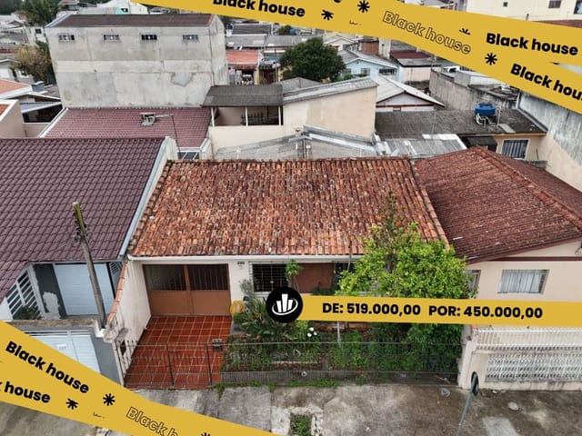 Casa com 200m² 4 quartos e 2 banheiros, à venda, no bairro Cidade Industrial em Curitiba