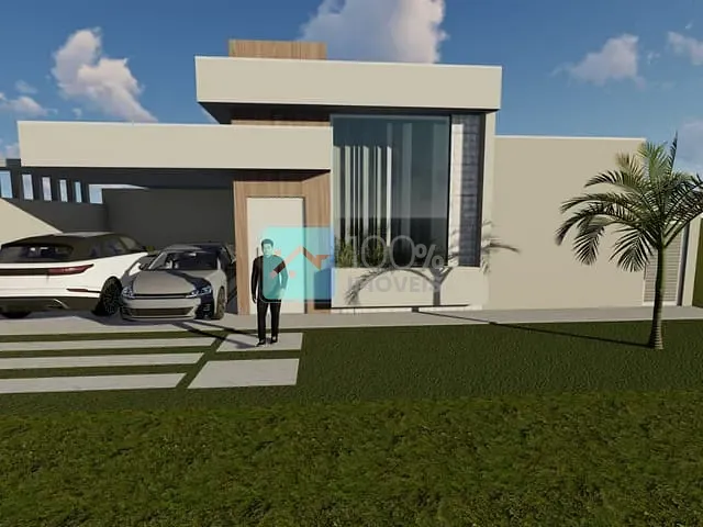 Casa com 306m² 3 quartos e 3 banheiros, à venda, no bairro Residencial Terras do Vale em Caçapava
