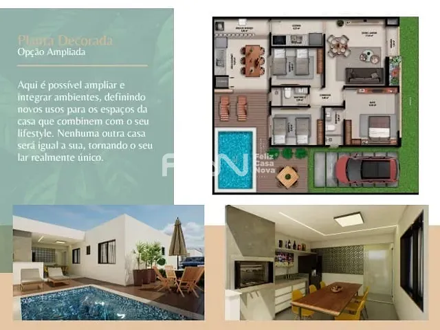Casa com 140m² 3 quartos e 2 banheiros, à venda, no bairro Jardim Limoeiro em Camaçari