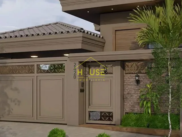 Casa com 206m² 3 quartos e 3 banheiros, à venda, no bairro Jardim Barcelona em Votuporanga