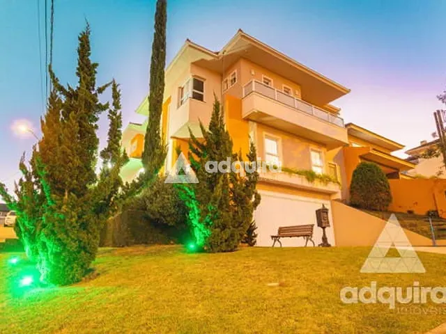 Casa com 653m² 6 quartos e 7 banheiros, à venda, no bairro Jardim Carvalho em Ponta Grossa