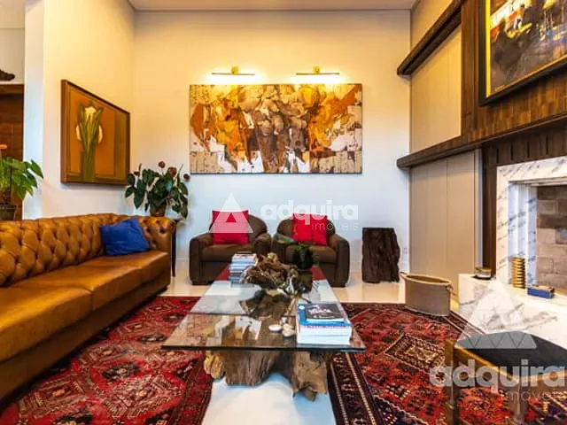 Casa com 653m² 6 quartos e 7 banheiros, à venda, no bairro Jardim Carvalho em Ponta Grossa