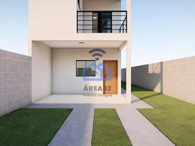 Casa com 157m² 3 quartos e 3 banheiros, à venda, no bairro Balneário dos Golfinhos em Caraguatatuba