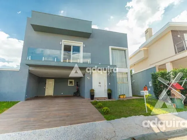 Casa com 637m² 4 quartos e 5 banheiros, à venda, no bairro Estrela em Ponta Grossa