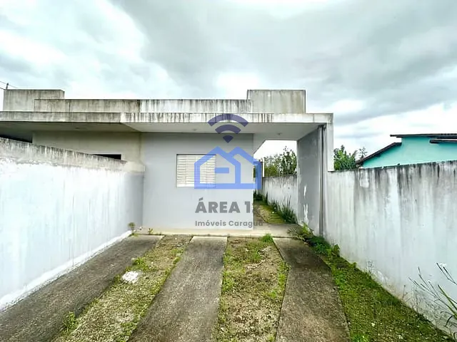 Casa com 150m² 2 quartos e 1 banheiro, à venda, no bairro Balneário Recanto do Sol em Caraguatatuba