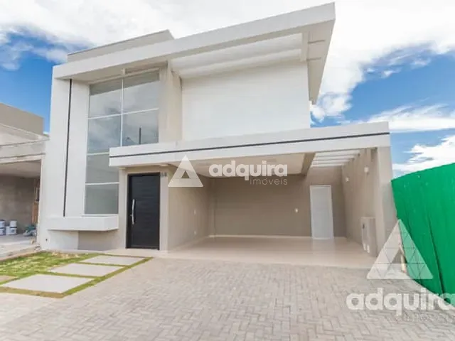 Casa com 199m² 3 quartos e 3 banheiros, à venda, no bairro Cará-cará em Ponta Grossa