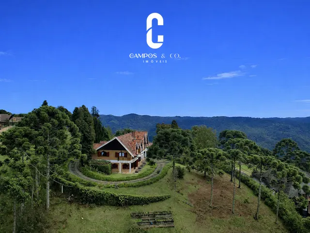 Casa com 5700m² 4 quartos e 4 banheiros, à venda, no bairro Pedra do Fogo em Campos do Jordão