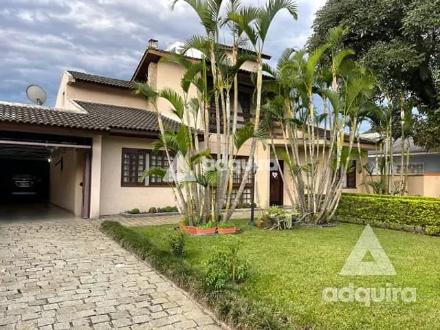 Sobrado com 495m² 4 quartos e 3 banheiros, à venda, no bairro Orfãs em Ponta Grossa