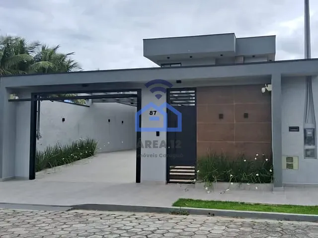 Casa 3 quartos e 3 banheiros, à venda, no bairro Massaguaçu em Caraguatatuba