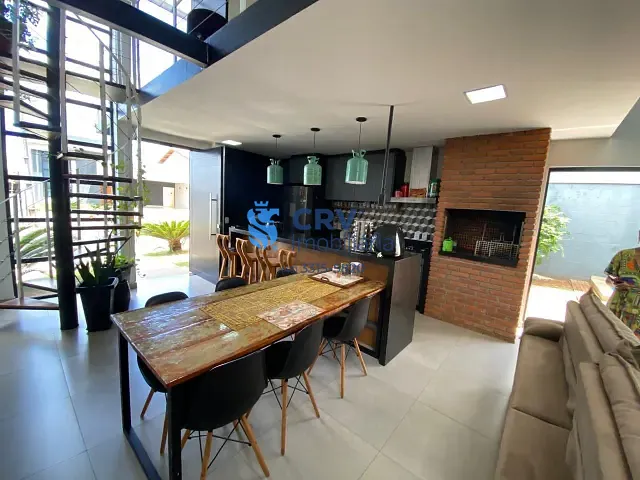 Casa com 254m² 3 quartos e 2 banheiros, à venda, no bairro Loteamento Morada das Flores em Cambé