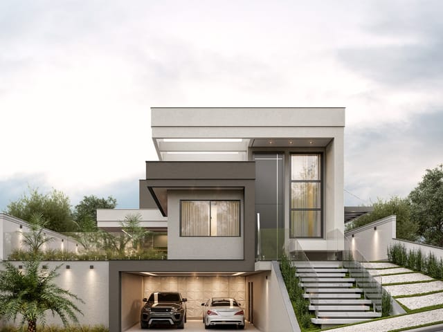 Foto do Casa - Casa à venda, 5 banheiros, 3 suítes,  4 vagas, espaço gourmet e piscina.  Paisagem Renoir, Cotia, SP | Eleve Imóveis