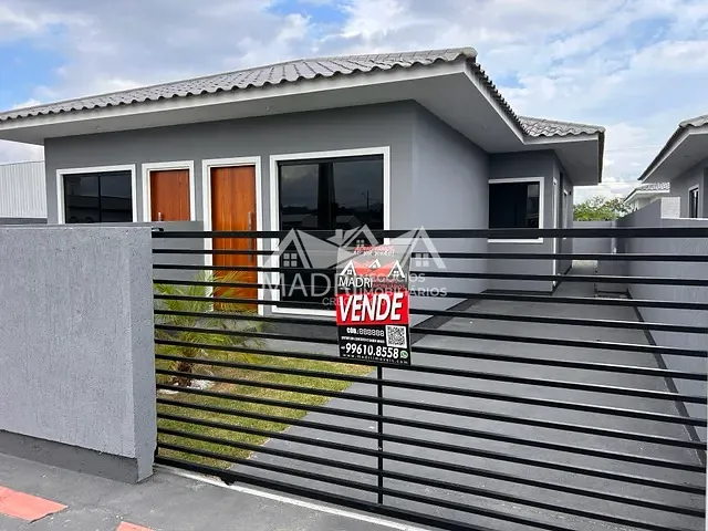 Casa 2 quartos e 1 banheiro, à venda, no bairro Guarda do Cubatão em Palhoça
