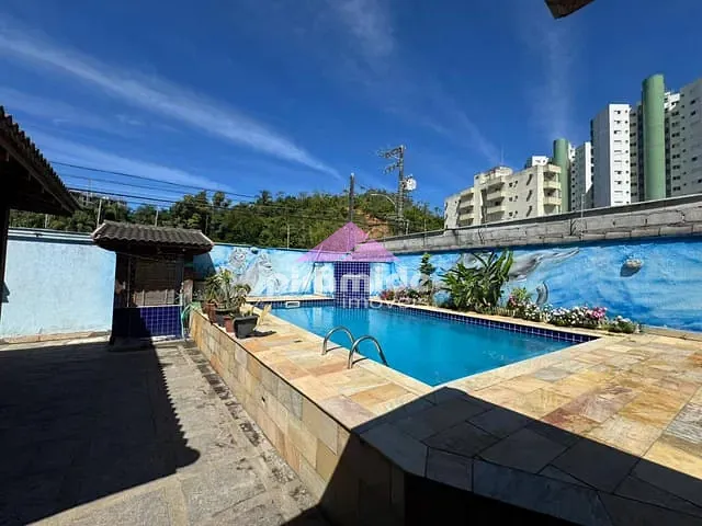 Casa com 417m² 4 quartos e 5 banheiros, à venda, no bairro Prainha em Caraguatatuba