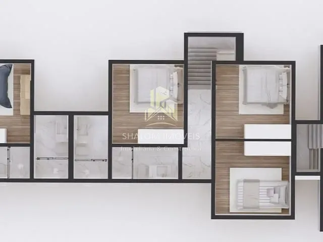 Casa com 182m² 3 quartos e 3 banheiros, à venda, no bairro Etelvina Carneiro em Belo Horizonte