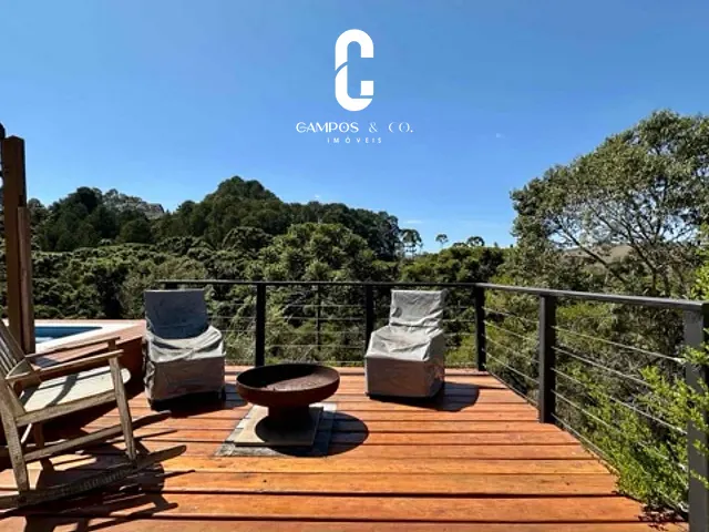 Casa com 2450m² 5 quartos e 5 banheiros, à venda, no bairro Jardim Cataguazes em Campos do Jordão
