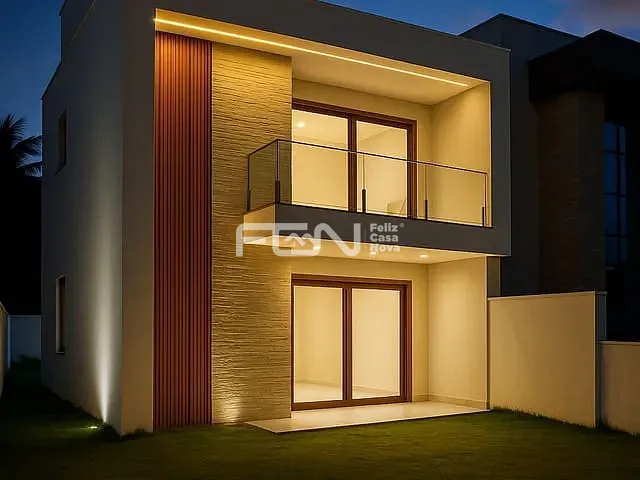 Casa com 193m² 4 quartos e 5 banheiros, à venda, no bairro Vila de Abrantes (Abrantes) em Camaçari