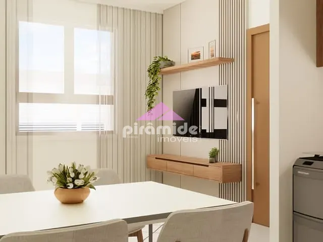 Casa com 75m² 2 quartos e 2 banheiros, à venda, no bairro Jardim das Indústrias em São José dos Campos