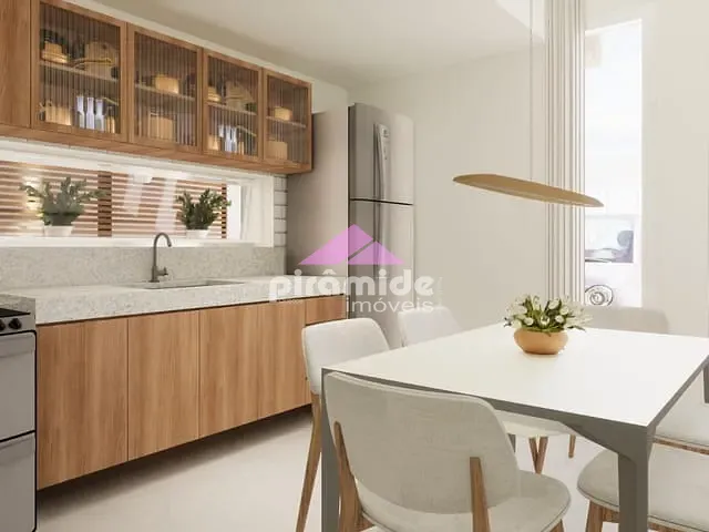 Casa com 75m² 2 quartos e 2 banheiros, à venda, no bairro Jardim das Indústrias em São José dos Campos