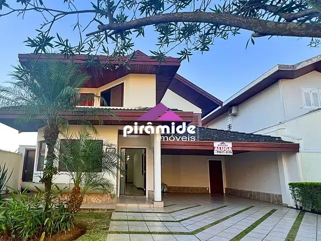 Casa com 408m² 4 quartos e 3 banheiros, para alugar, no bairro Jardim Aquarius em São José dos Campos