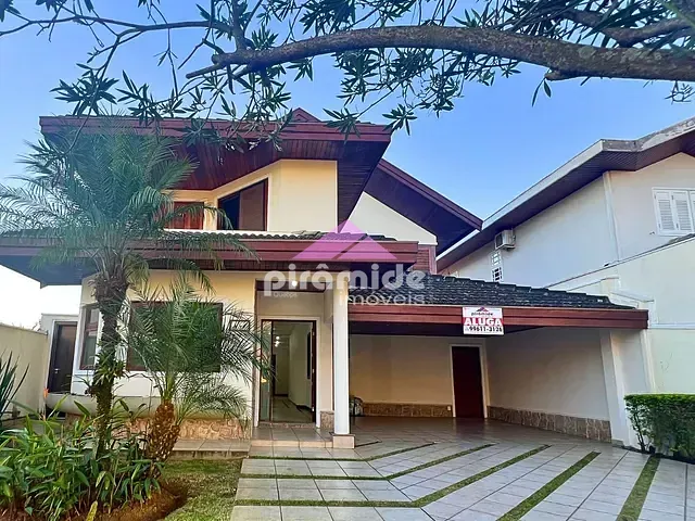 Casa com 408m² 4 quartos e 3 banheiros, para alugar, no bairro Jardim Aquarius em São José dos Campos