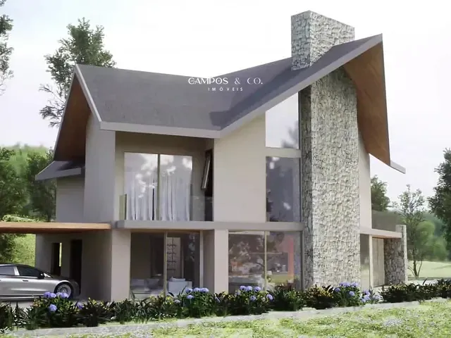 Casa 4 quartos e 6 banheiros, à venda, no bairro Vila Sylvia em Campos do Jordão