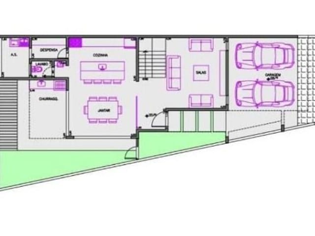 Casa com 232m² 3 quartos e 3 banheiros, à venda, no bairro Jardim Atalaia em Cotia