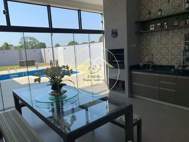 Casa com 658m² 3 quartos e 3 banheiros, à venda, no bairro Parque Monte Bianco em Araçoiaba da Serra