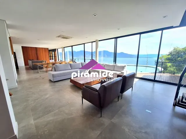 Casa com 920m² 4 quartos e 6 banheiros, à venda, no bairro Barreiro em Ilhabela